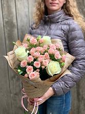 Букет голос любви в Григорьевское Букет цветов из: Розы в Григорьевское