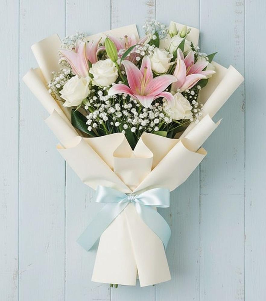 Букет цветов из: Лилии в Григорьевское