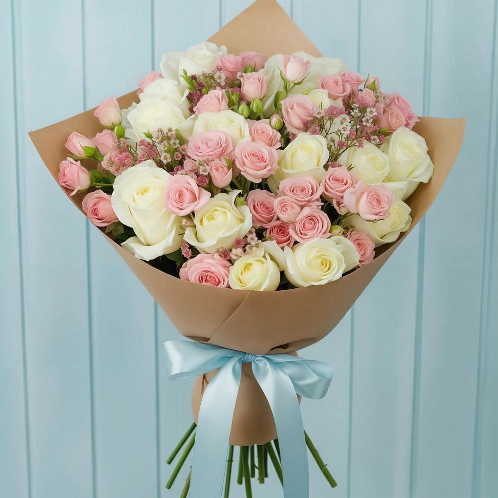 Букет цветов из: Розы в Григорьевское