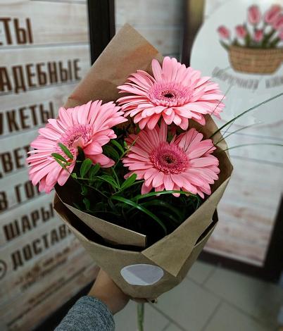 Букет цветов из: Герберы в Григорьевское