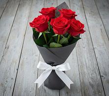 Букет 5 Красных роз Эдлесс Лав #REPLACE_PRED# Григорьевское
