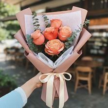 Букет цветов из:  Розы в Григорьевское