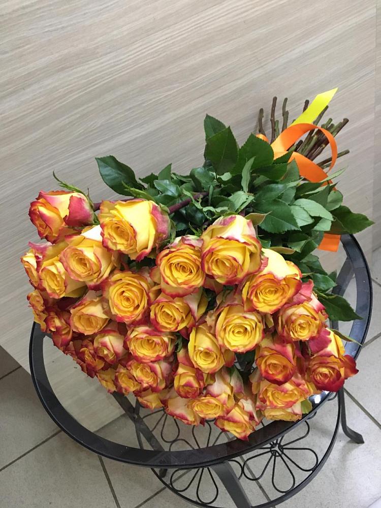 Букет Желтые розы в Григорьевское