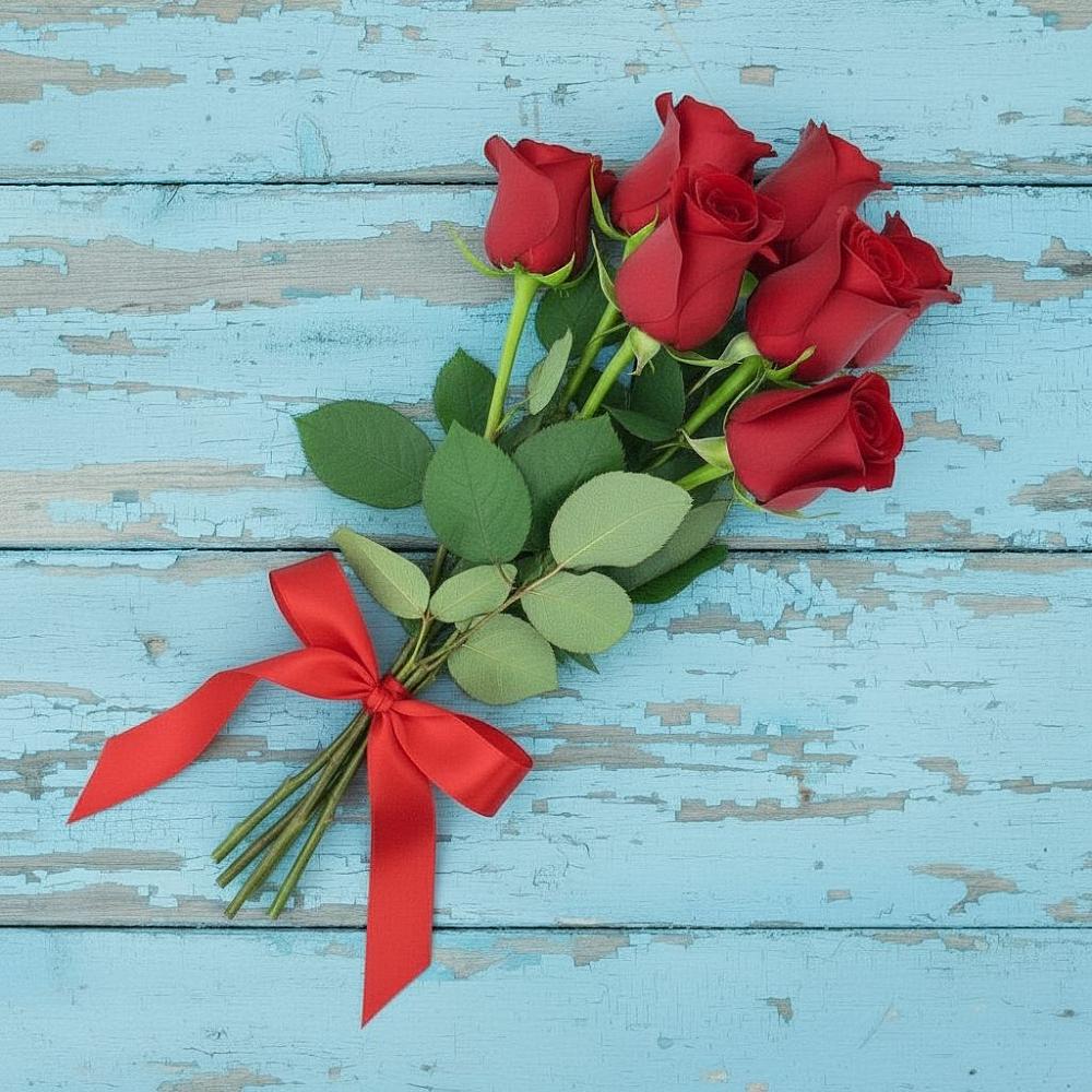 Букет Красные розы в Григорьевское