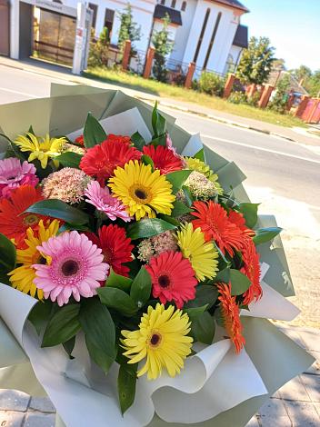 Букет цветов из: Герберы в Григорьевское