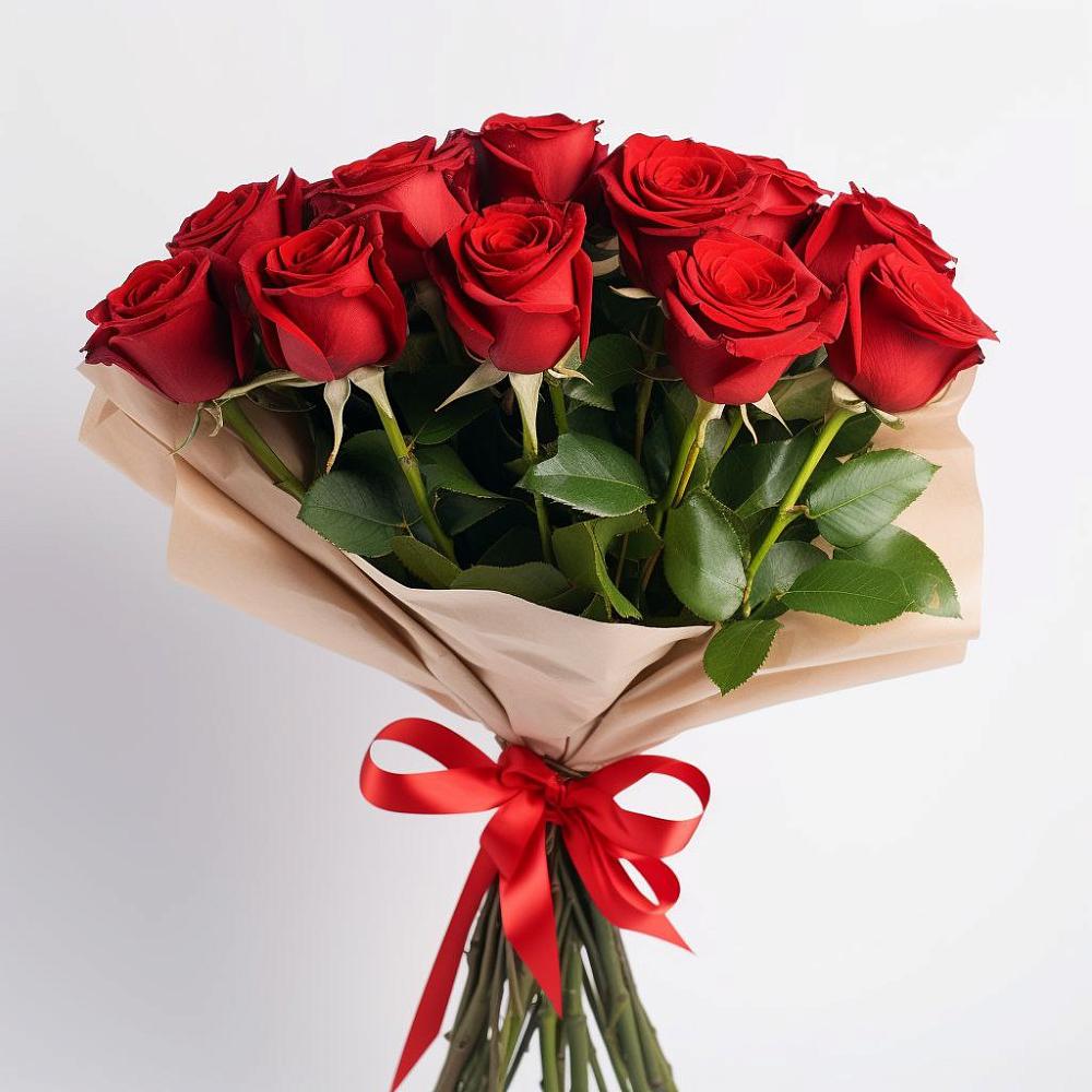 Букет 11 Красных роз Эдлесс Лав в Григорьевское